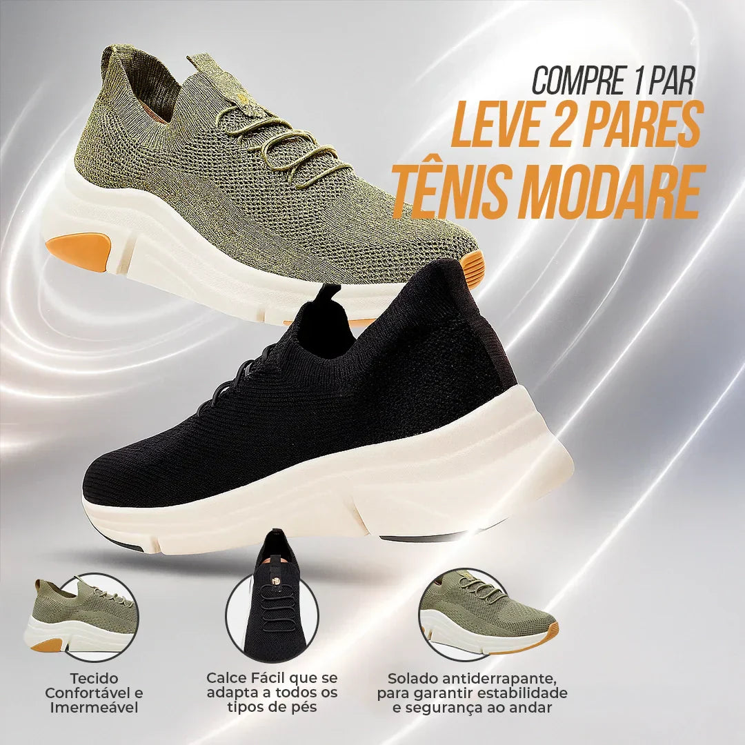 Tênis Ortopédico Modare 2025 - Compre 1 Leve 2 Hoje!